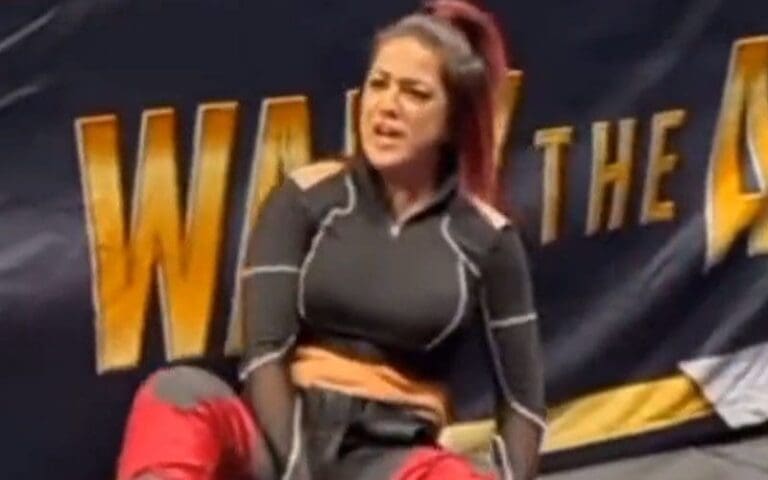 Bayley Calls Out Kid For Heckling Her During WWE Live Event
