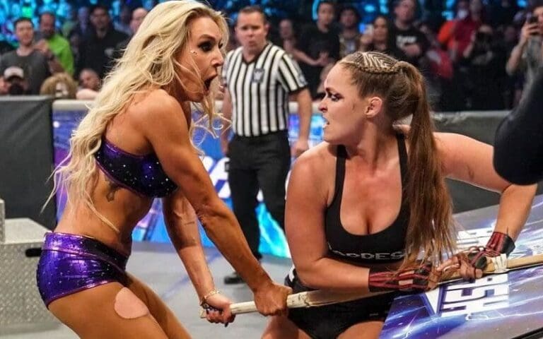 Ronda Rousey & Charlotte Flair Figured Out 'I Quit' Match At The Last Minute