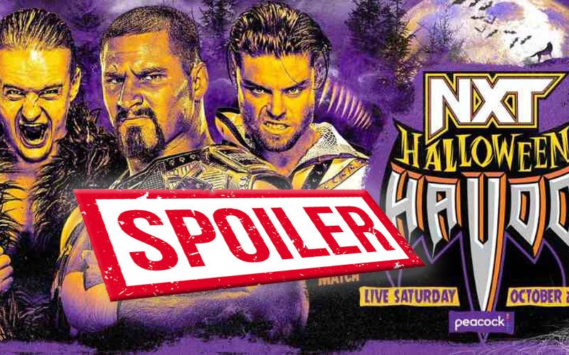 Likely Spoilers For WWE NXT Halloween Havoc Revealed