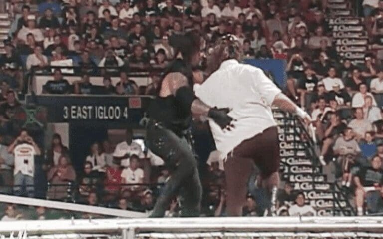 The Undertaker Jokes About Mick Foley's Injuries During Iconic Hell In A Cell Match