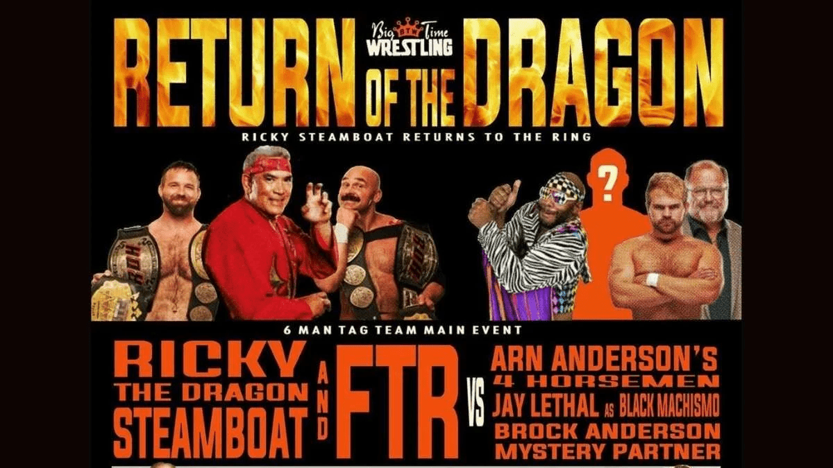 Team Ricky Ricky Steamboat Set To Team Up With FTR In Return Match