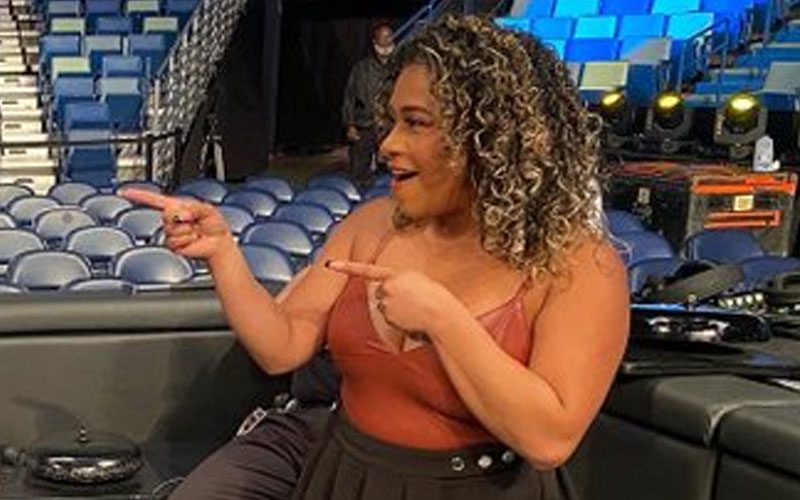 JoJo Offerman Spotted At WWE SmackDown This Week
