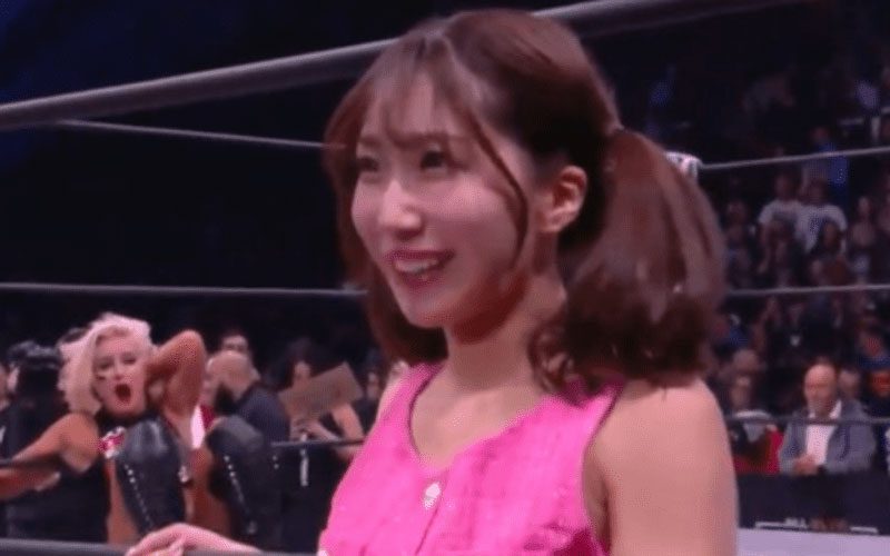 Riho Makes Surprise Return During AEW Dynamite This Week