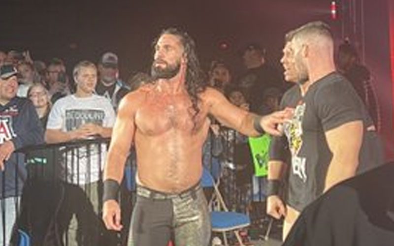 Seth Rollins Does Iconic Shield Pose With New Superstars At WWE House Show