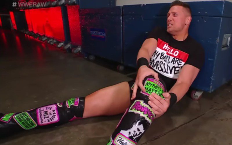 The Miz Is Currently Working Through An Injury