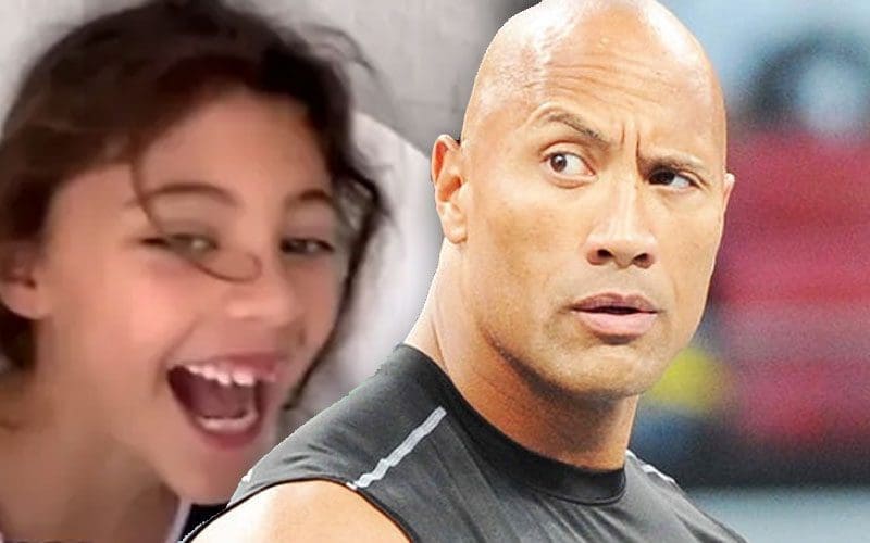 The Rock's Daughters Keep Playing A 'Terrifying' Game With Him