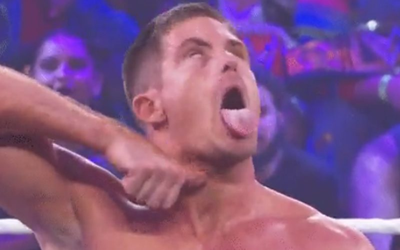 Grayson Waller Mocks The Undertaker During NXT Halloween Havoc Casket Match