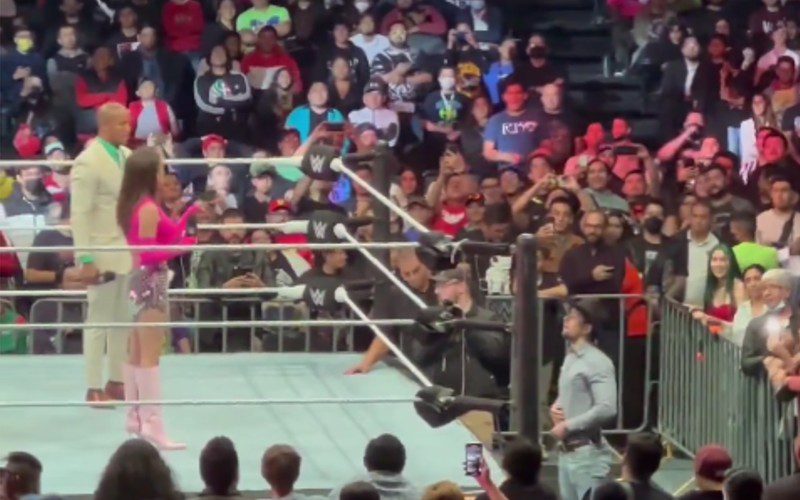 Wrestling YouTuber Jumps Guard Rail At WWE Live Event In Mexico City