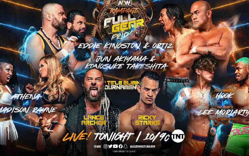 Live AEW Rampage Results Coverage, Reactions, & Highlights For November 18, 2022