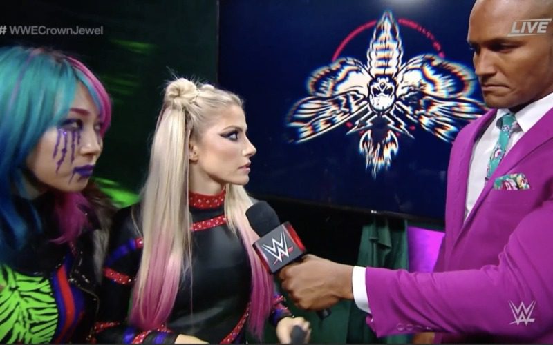 Bray Wyatt Tease Appears Behind Alexa Bliss During WWE Crown Jewel