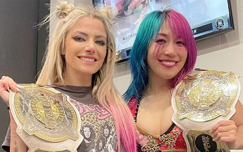 Asuka Makes History After Winning WWE Women’s Tag Team Titles On RAW