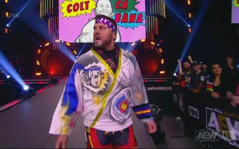 Colt Cabana Returns To Answer ROH World Title Open Challenge During AEW Dynamite