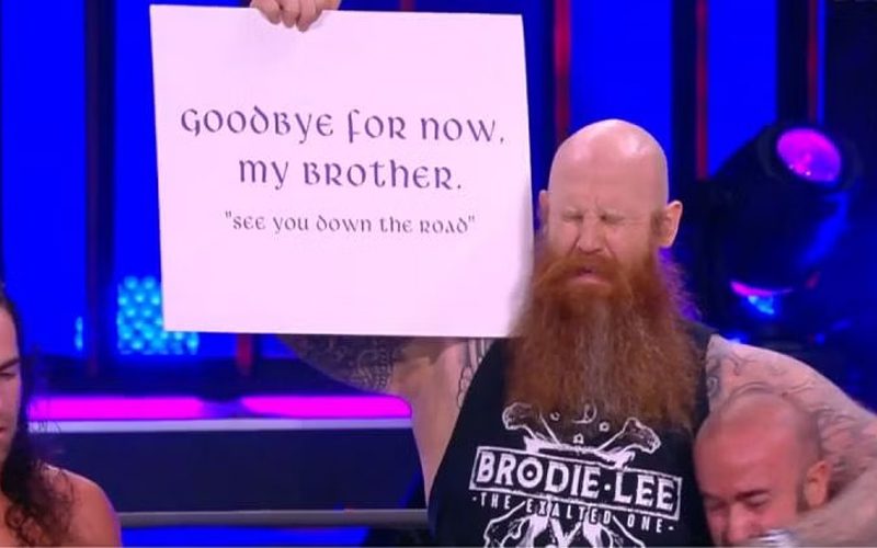 Erick Redbeard Feels He Didn’t ‘Keep It Together’ During Brodie Lee Tribute Show
