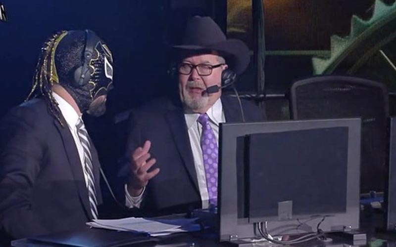 Jim Ross Reveals Why He Called Only Six Matches At AEW Full Gear