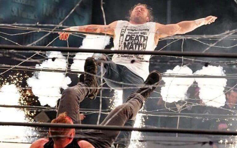Mick Foley Doesn't Think AEW Using Barbed Wire Was The Best Way To Use Kenny Omega's Gifts