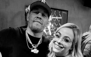 Liv Morgan Links Up With Nate Diaz After UFC 281
