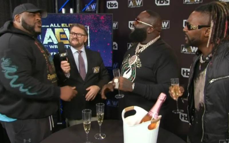 AEW Worked For Months To Lock Down Rick Ross Dynamite Cameo