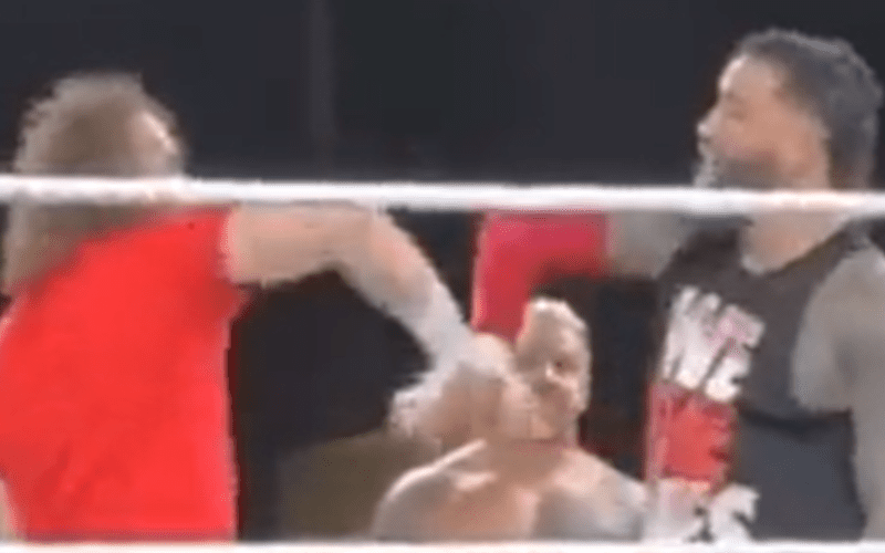 Sami Zayn & Jey Uso Do Special Handshake At WWE Live Event