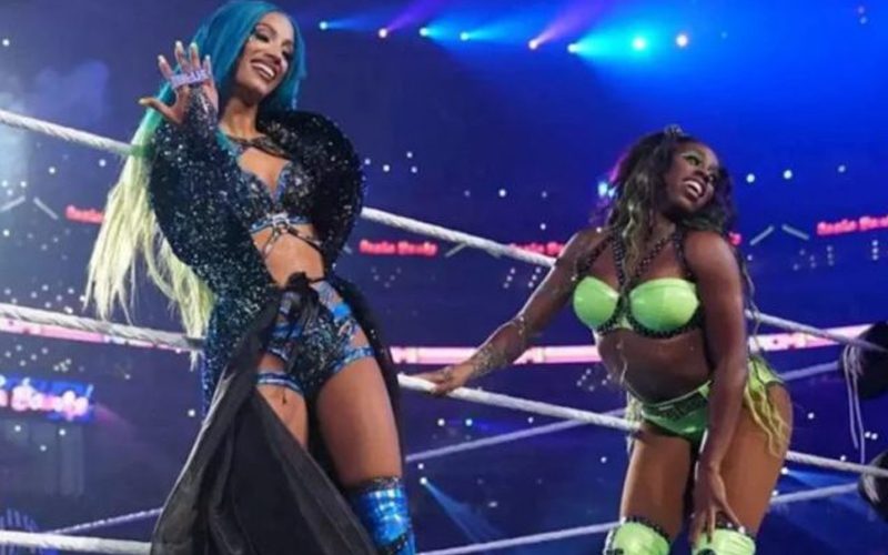 Sasha Banks & Naomi Re-Appear In WWE Intro Before Crown Jewel