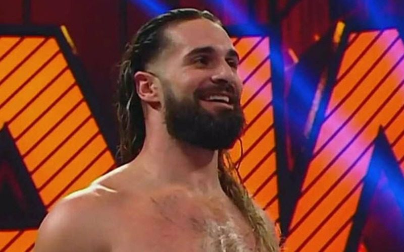 Seth Rollins Brings Back Old Blonde Look During WWE Raw