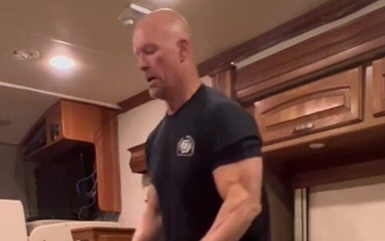 Steve Austin Continues Crushing His Daily Workout Amid WWE WrestleMania Return Rumors