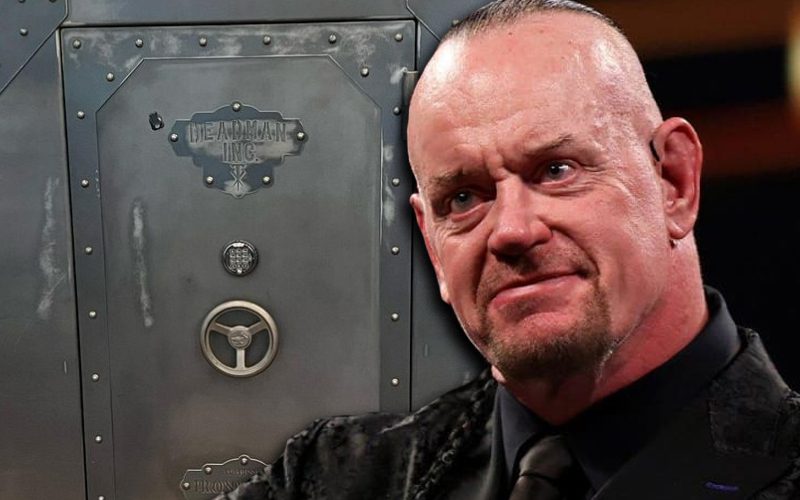 The Undertaker Flexes His Fully-Stocked Custom Gun Safe