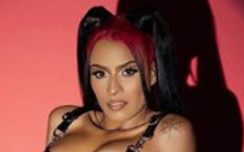 Zelina Vega Gets Deep About Learning How To Love With Stunning Black Lingerie Photo