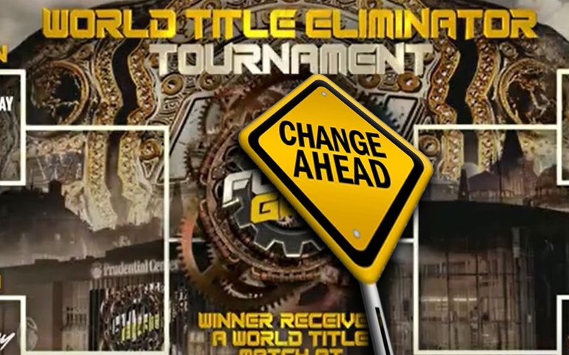 AEW Changed World Title Eliminator Tournament Plans Due To Injury