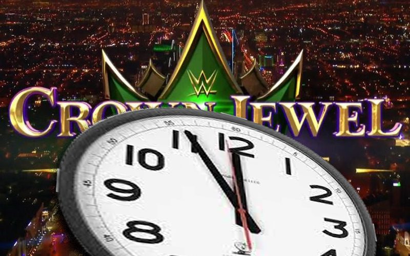 Spoiler On WWE’s Plan For Match Length At Crown Jewel