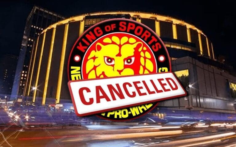 NJPW Nixed Madison Square Garden Plans