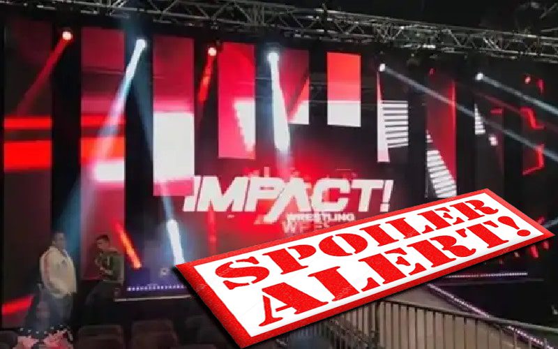 Impact Wrestling Television Taping Spoilers From November 20th 2022