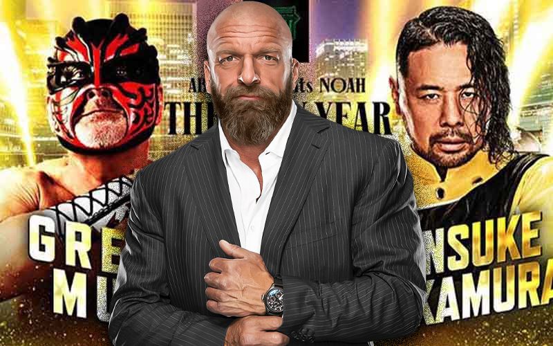 Triple H Reached Out To NOAH About Shinsuke Nakamura vs Great Muta Match