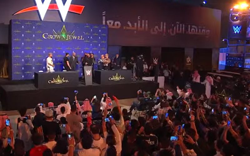 ‘We Want Sami Zayn’ Chants Erupt During WWE Crown Jewel Press Conference