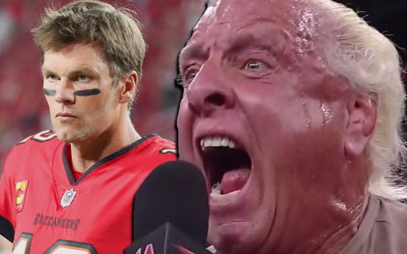 Ric Flair Blasts Fans For Picking On Tom Brady