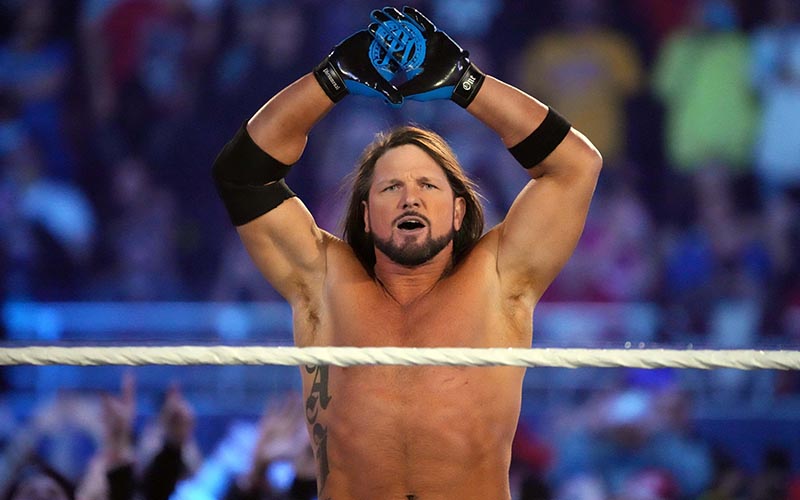 AJ Styles Shuts Down Fan Looking For WrestleMania Spoilers
