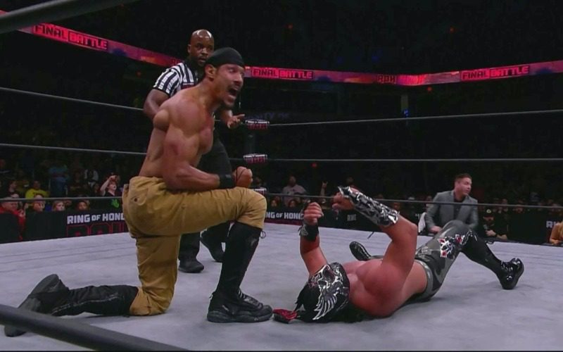 ROH Final Battle Opening Match Ends With Apparent Botch