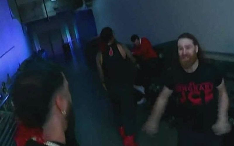 The Bloodline Destroys Andre Chase During WWE RAW