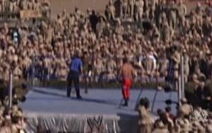 Chris Benoit Appears During WWE Tribute To The Troops Vignette