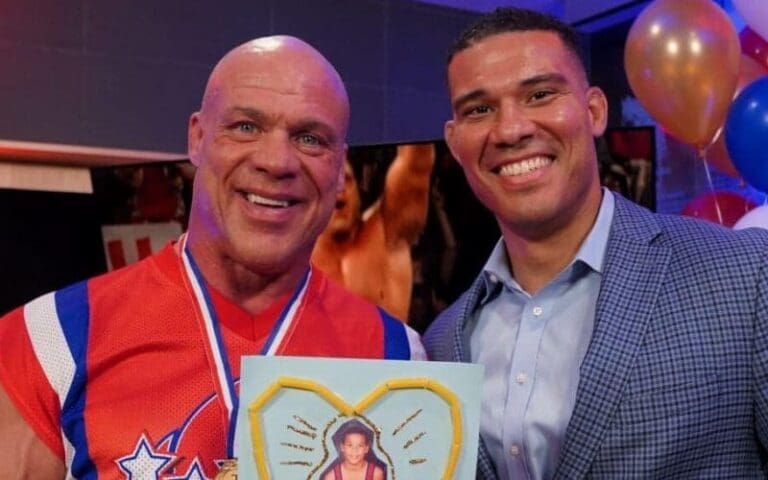 WWE Overnight Shipped Kurt Angle's Birthday Gift From Jason Jordan After He Left It Behind
