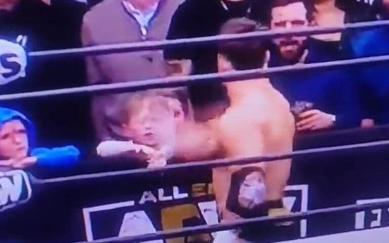 MJF Trashes Kid He Made Flinch During AEW Dynamite