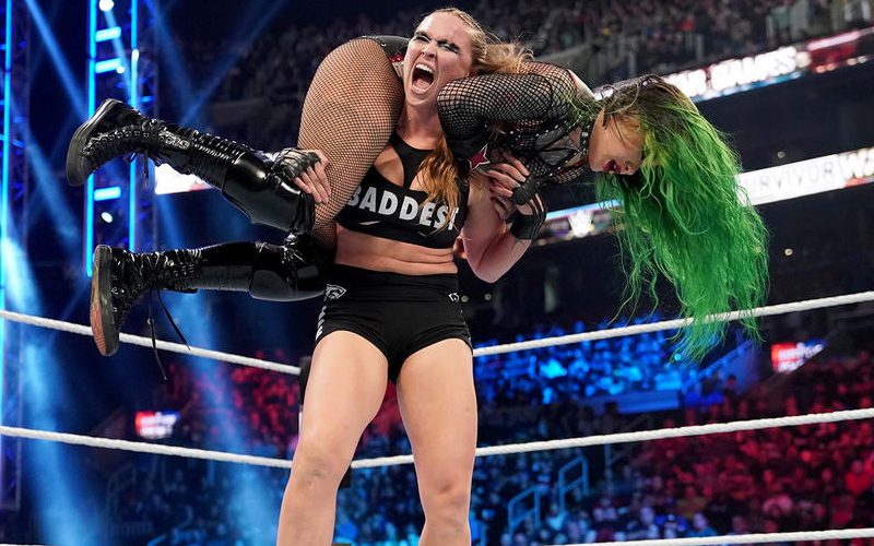 WWE Called An Audible To Finish Ronda Rousey vs Shotzi Blackheart Match Early
