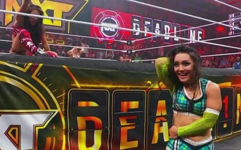 Roxanne Perez Wins Women's Iron Survivor Challenge During NXT Deadline