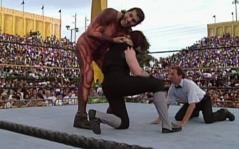 WWE Referee Was Knocked 'Out Cold' During Infamous Undertaker WrestleMania Match