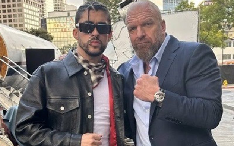 Triple H Spotted With Bad Bunny Amid WWE Return Rumors