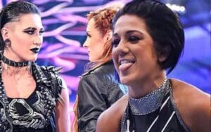 Bayley Blasts Becky Lynch & Rhea Ripley's Stare Down Moment