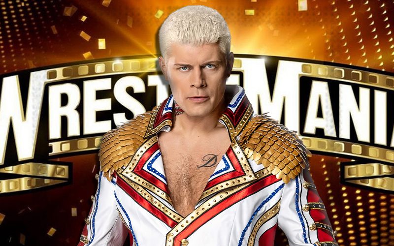 WWE Changed Up Plan For Cody Rhodes At WrestleMania 39