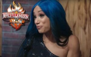 Sasha Banks' Wrestle Kingdom 17 Status Was Not Known Within NJPW