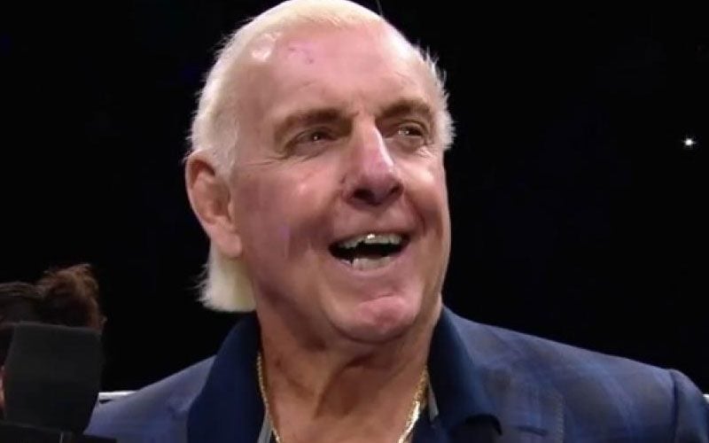 Ric Flair Spotted Backstage At WWE SmackDown This Week