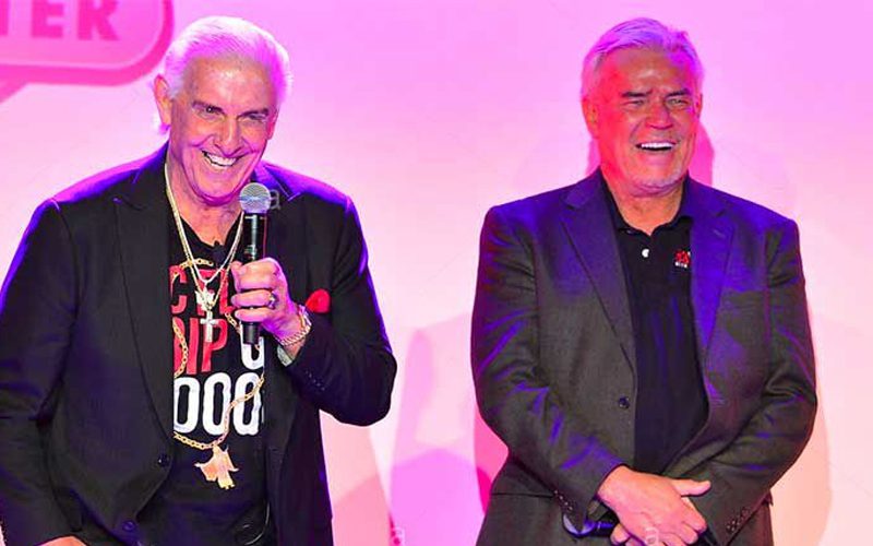 Ric Flair Thinks He’ll Get Drunk With Eric Bischoff A Year From Now