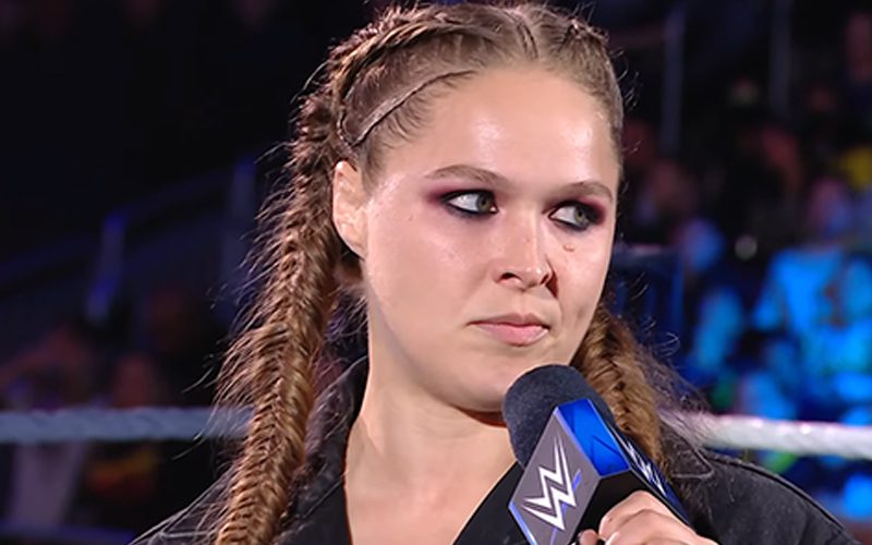 WWE Seemingly Pulls Ronda Rousey Match From SmackDown